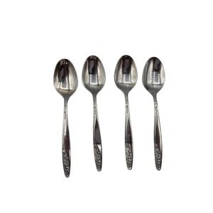 Baroness by International Silver Lot‎ of 4 Tablespoons Stainless
